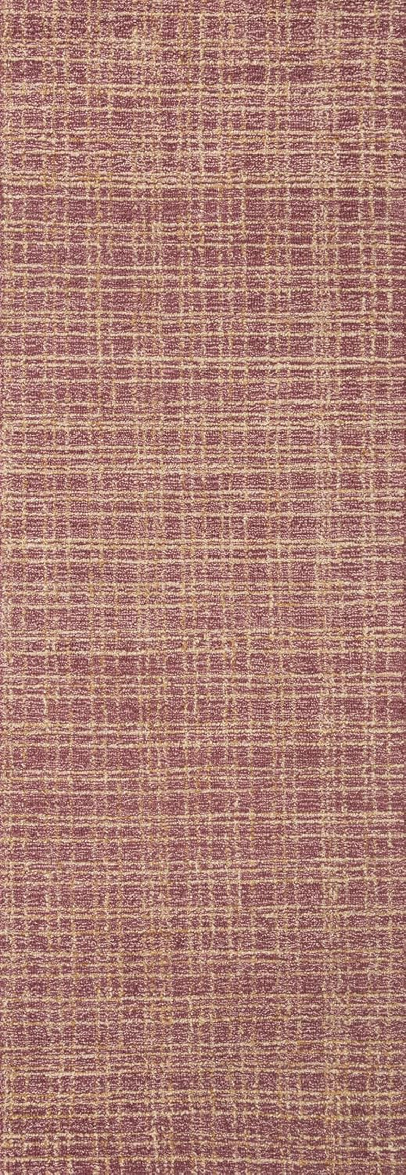 Chris Loves Julia Polly 7'-9" X 9'-9" Area Rug in Berry/Natural - Large Neutral Area Rug, Unique Patterned Rug for Living Room, Bedroom, Dining Area, Home Office
