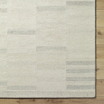 Rectangle Adarian Hand Tufted Wool Area Rug