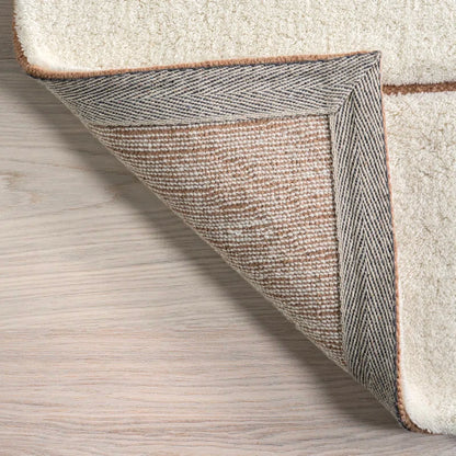 Brega Geometric New Zealand Wool Area Rug