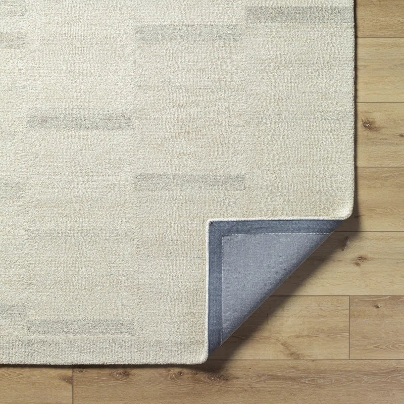 Rectangle Adarian Hand Tufted Wool Area Rug