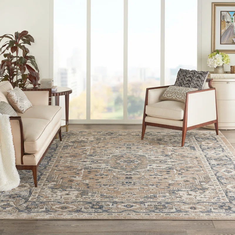 Jurado Oriental Beige/Gray Area Rug