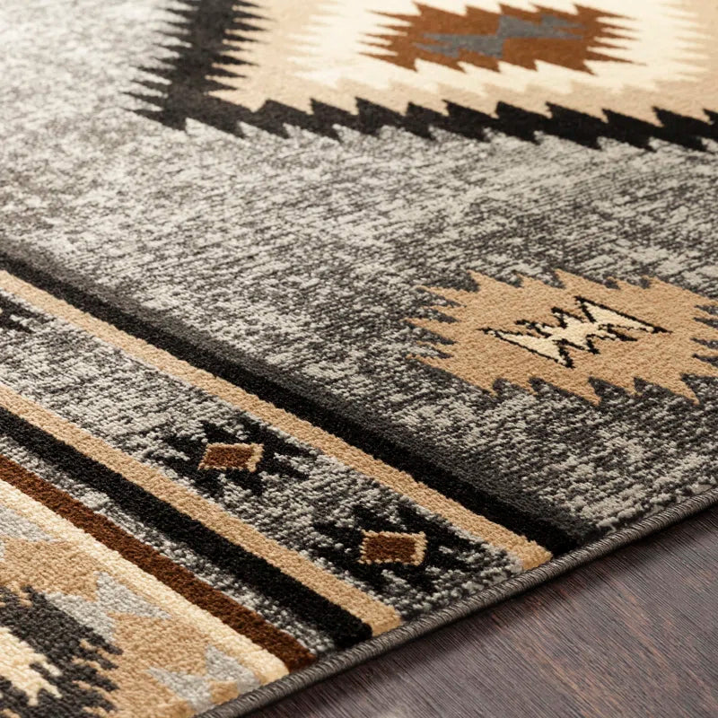 Gorge Southwestern Machine Woven Area Rug
