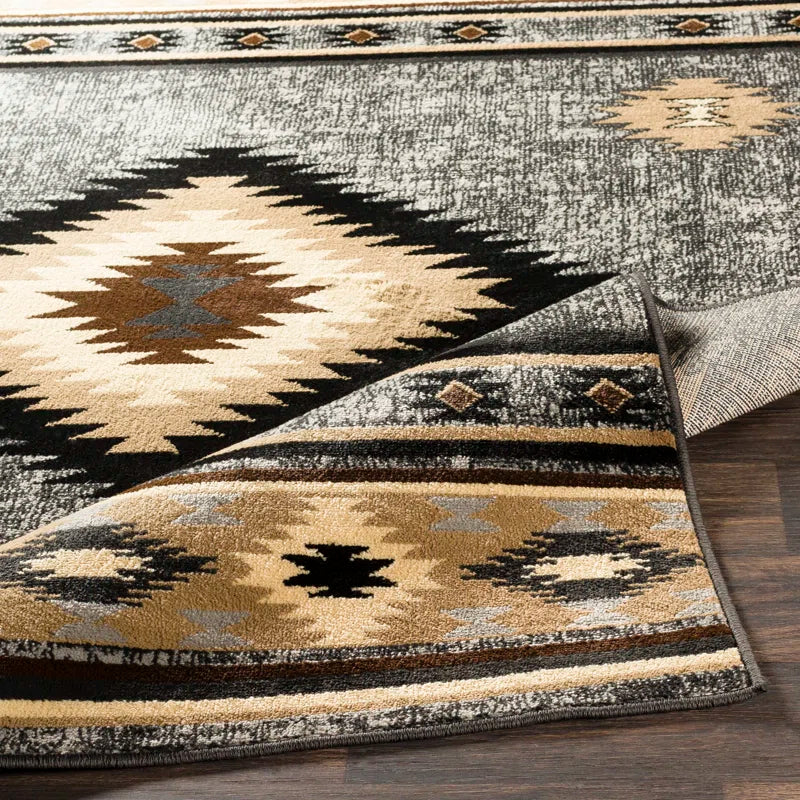 Gorge Southwestern Machine Woven Area Rug