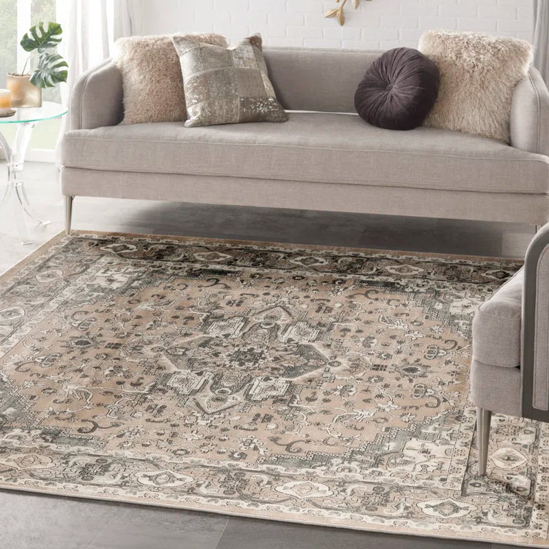 Jurado Oriental Beige/Gray Area Rug